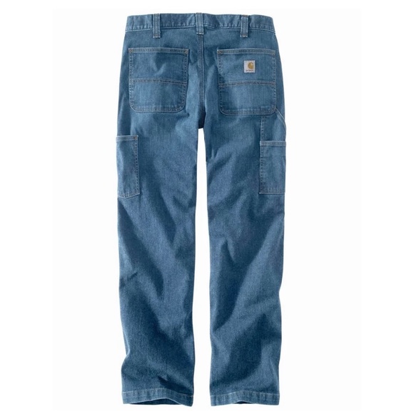 Carhartt | Relaxed Fit Multi Pockets Denim Streetwear Utility Work Cargo Jeans - Picture 16 of 16